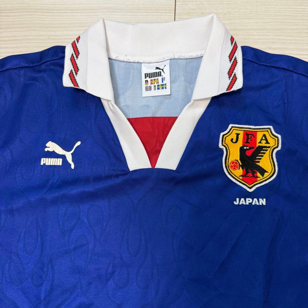 サッカー日本代表 PUMA社製 ユニフォーム 炎1996-97 - メルカリ