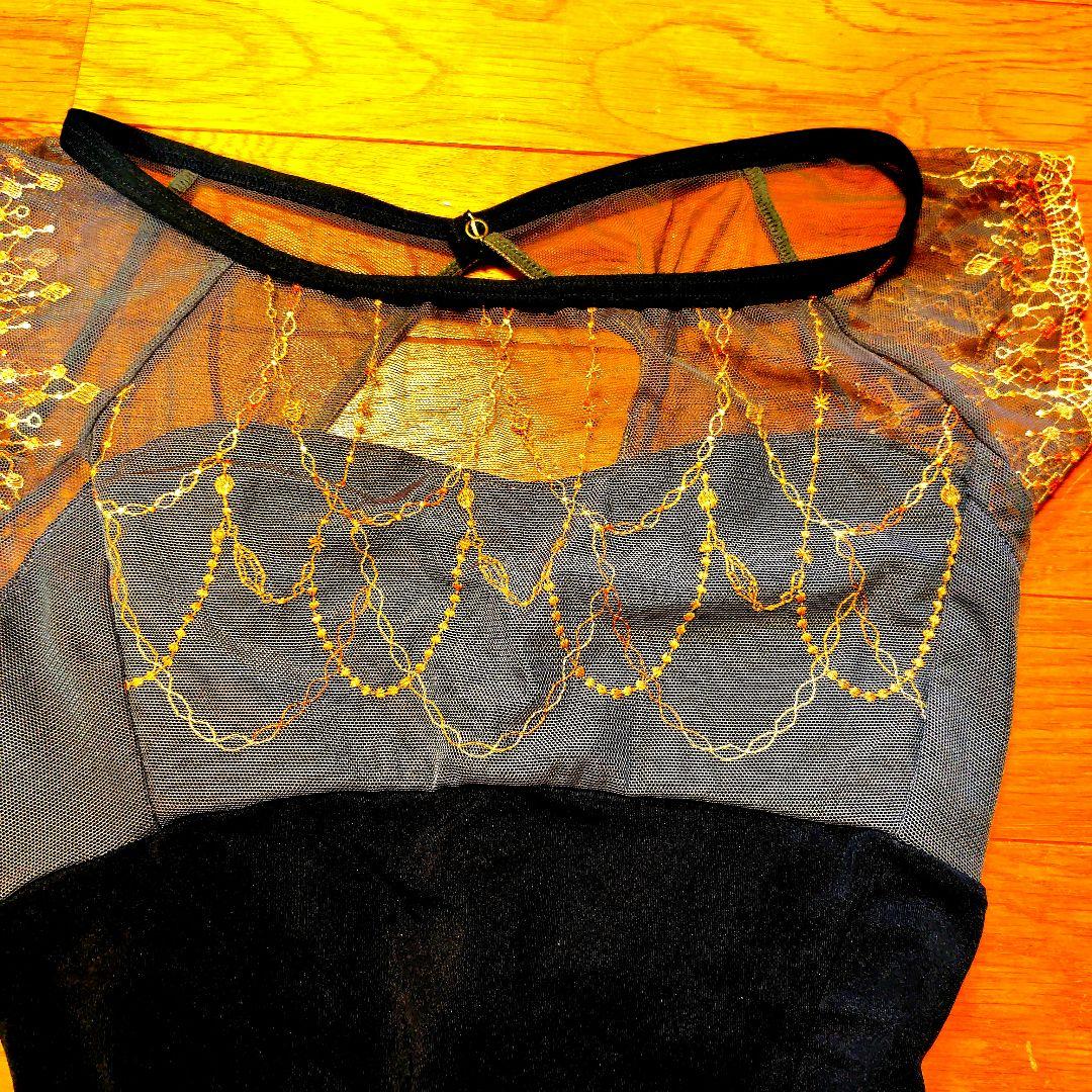 チャコット　ダークネイビーレオタード　M