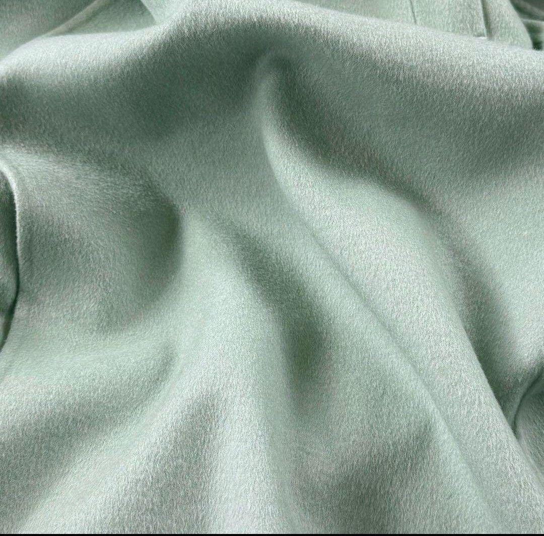 iCB カシミヤ ウールリバー ベルテッドコート 大きめサイズ