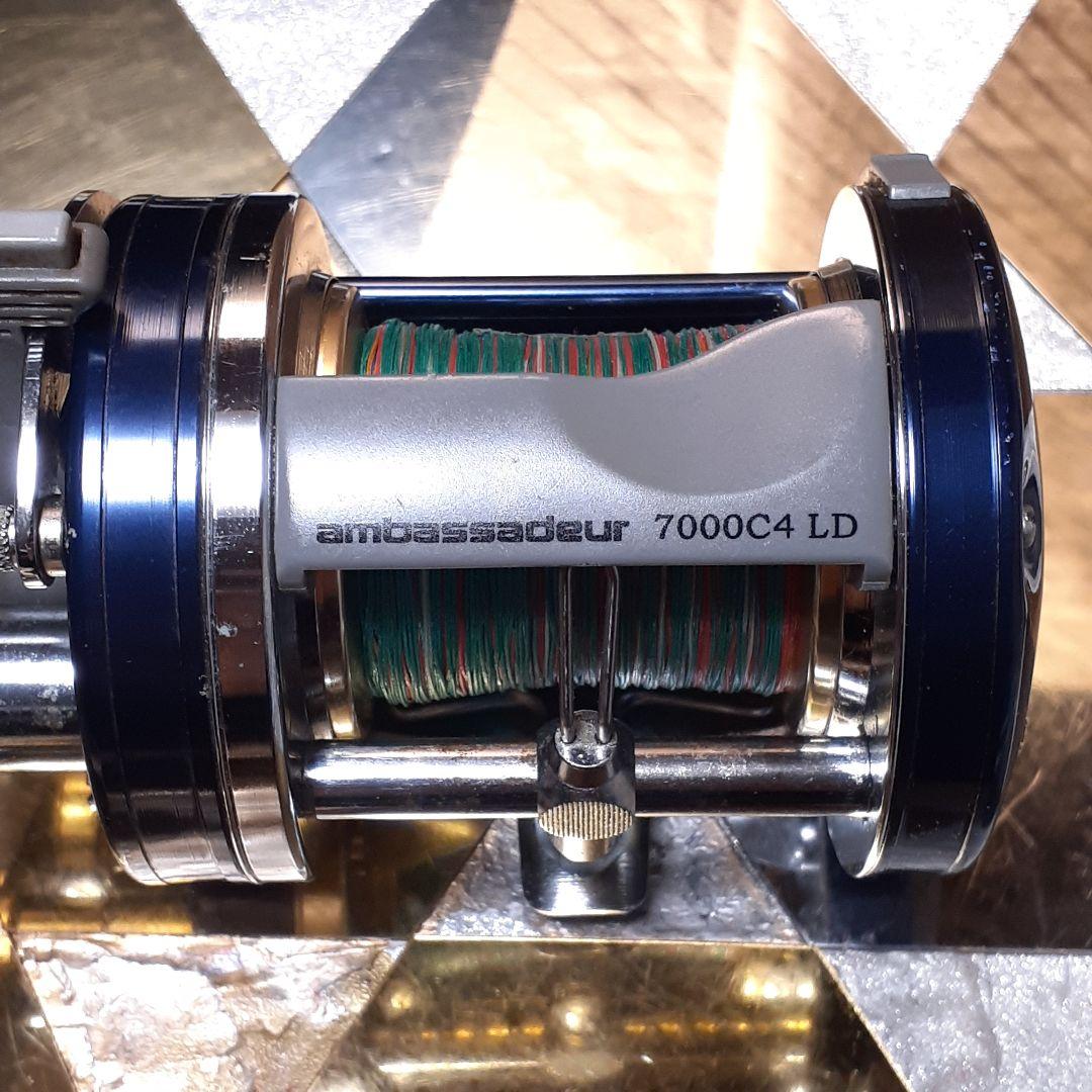 アブガルシアABUアンバサダー7000C4 LD ヴィンテージ オールドリール