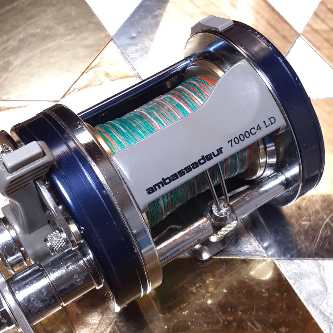 アブガルシアABUアンバサダー7000C4 LD ヴィンテージ オールドリール