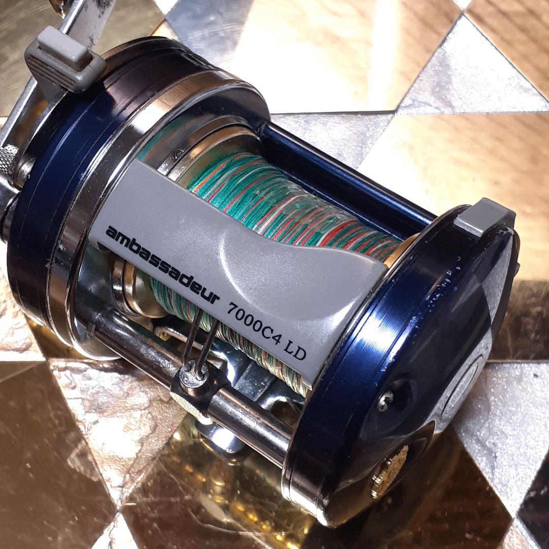 アブガルシアABUアンバサダー7000C4 LD ヴィンテージ オールドリール