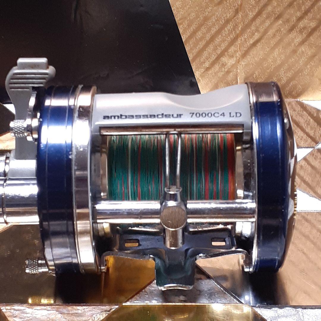 アブガルシアABUアンバサダー7000C4 LD ヴィンテージ オールドリール