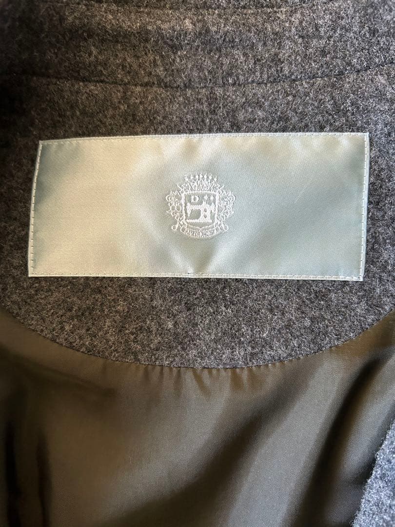 【バフェット】Dulcama　メンズ　ステンカラーコート　Bigメルトン