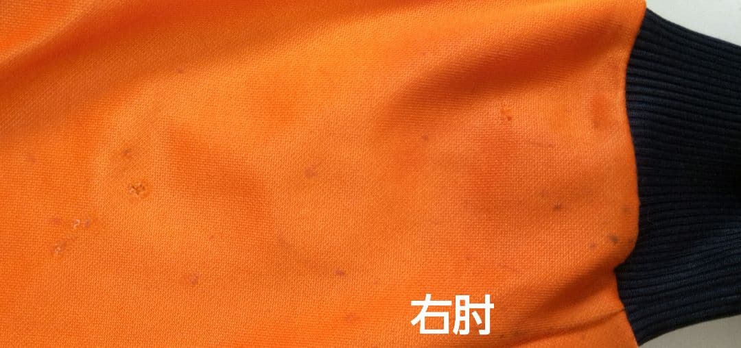 adidas トラックジャケット　オレンジ　古着