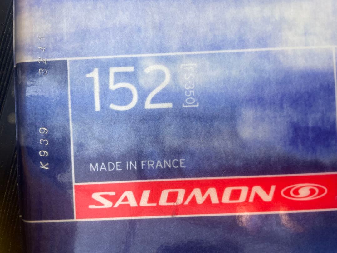 当時物　SALOMON 152cm 板＋ビンディング＋新品ブーツ　3点セット！！