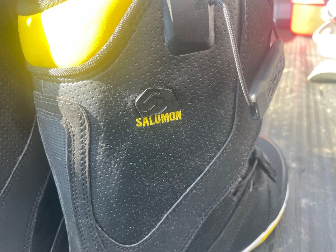 当時物　SALOMON 152cm 板＋ビンディング＋新品ブーツ　3点セット！！