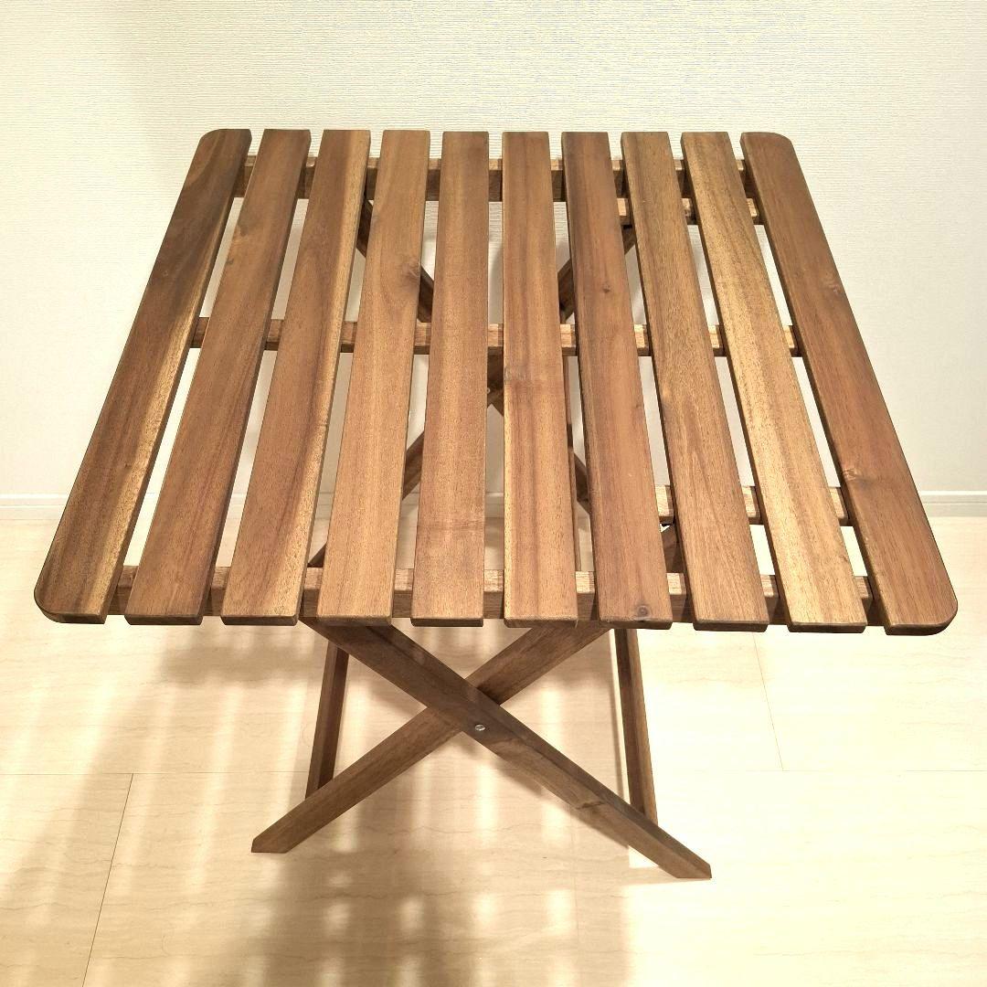 IKEA　ASKHOLMEN アスクホルメン 屋外 テーブル チェア2脚セット