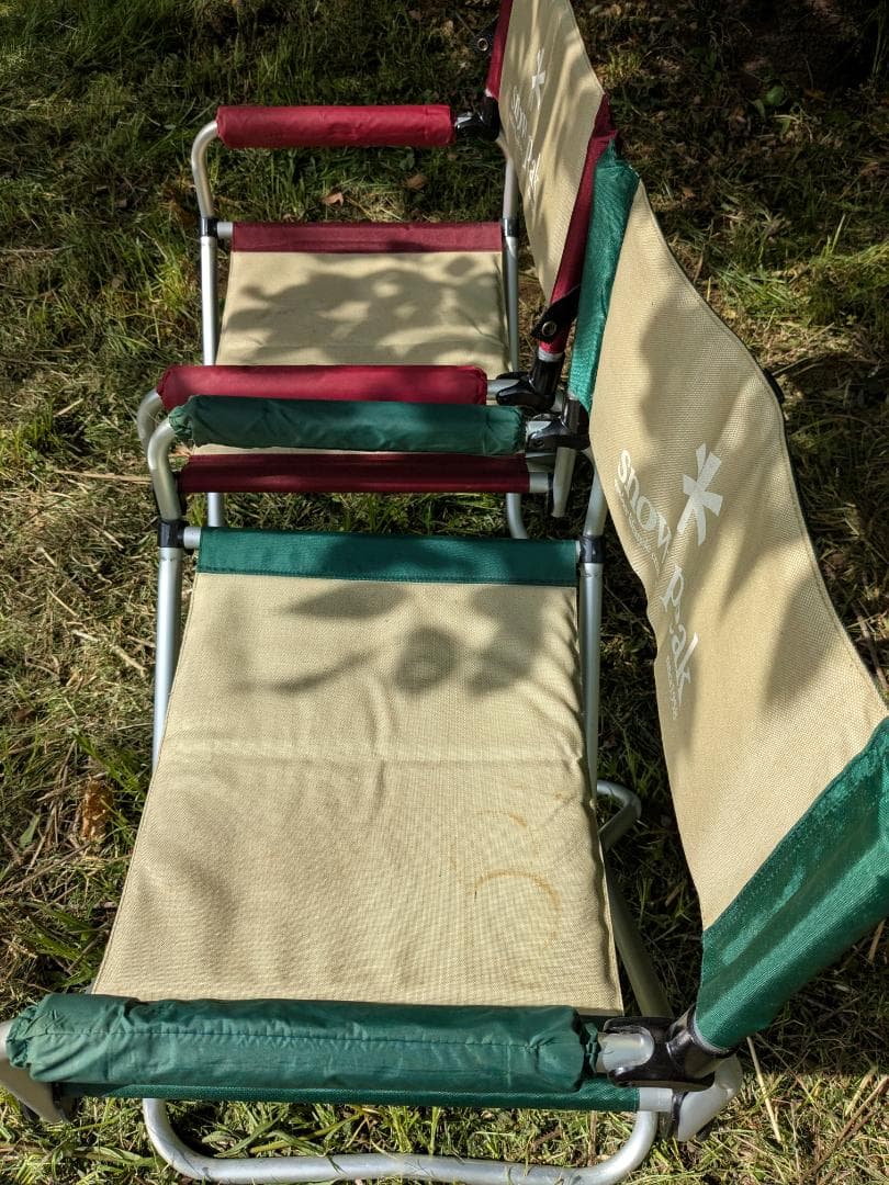  peak 折りたたみチェア 2脚セット