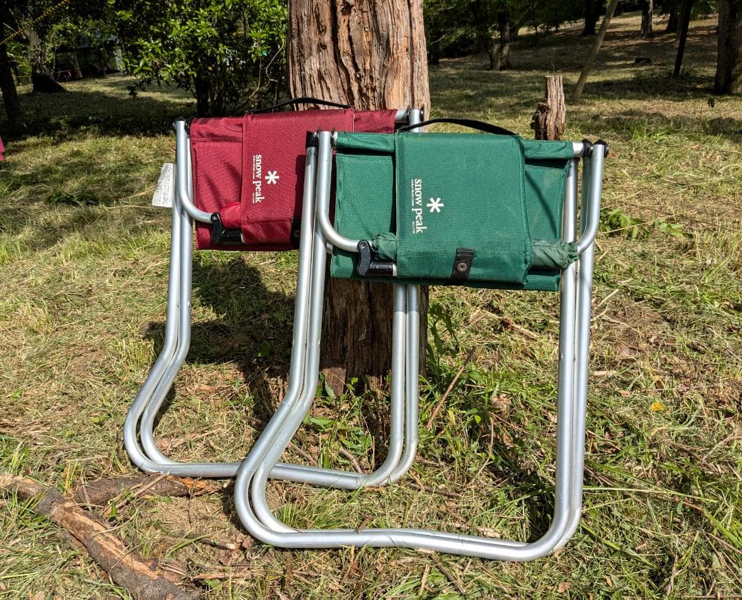  peak 折りたたみチェア 2脚セット