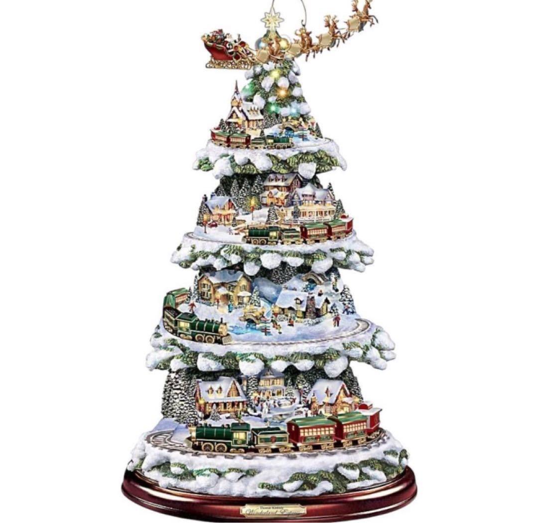 新品未使用「トーマスキンケード クリスマスツリー ワンダーランド
