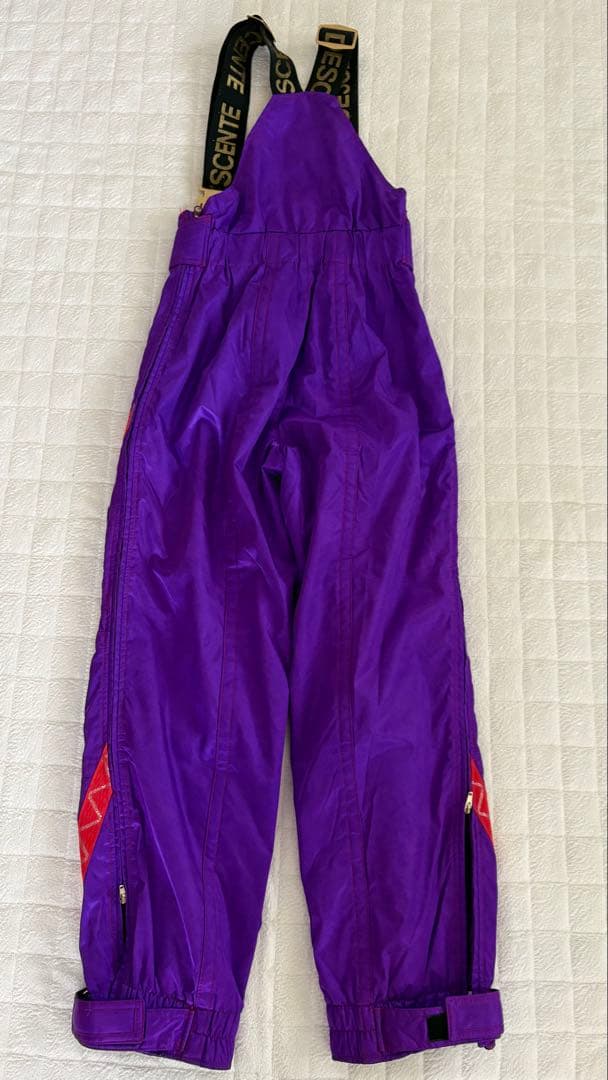 DESCENTE CANADA SKI TEAM スキーウェア上下 Sパープル系