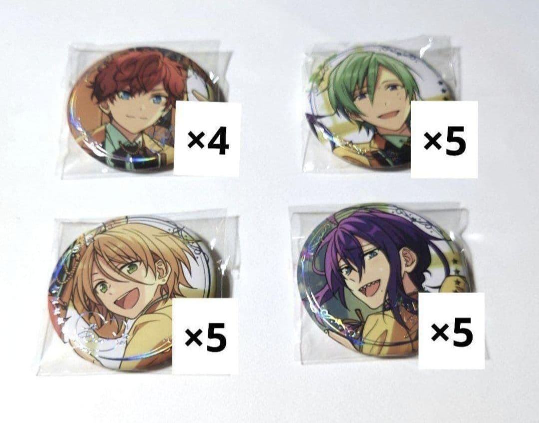 絆缶バッジ 一彩 藍良 マヨイ 巽 あんスタ ALKALOID 缶バッジ ドコモ 最終