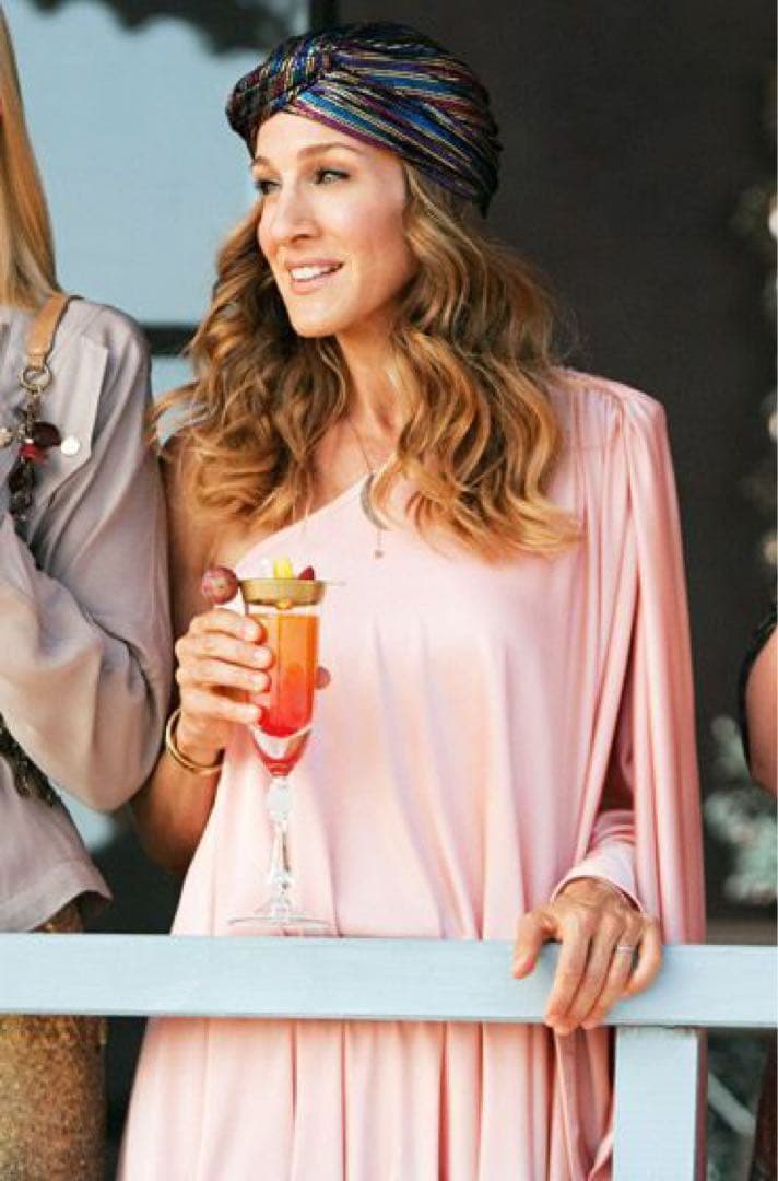 Halston Heritage ワンショルダー ミニ ピーチピンクドレス