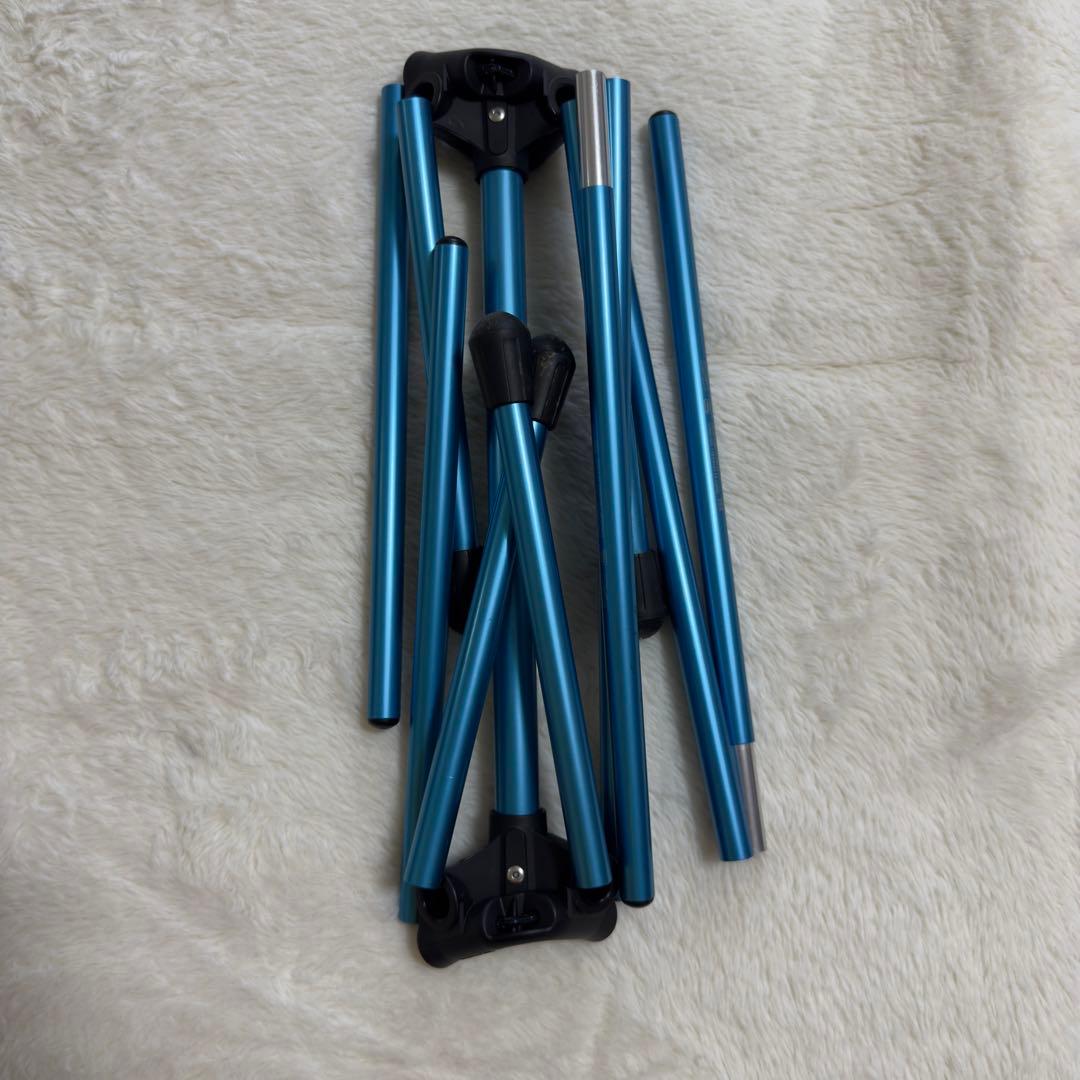 美品　Helinox チェアゼロ　ブラック　スタッフバッグ