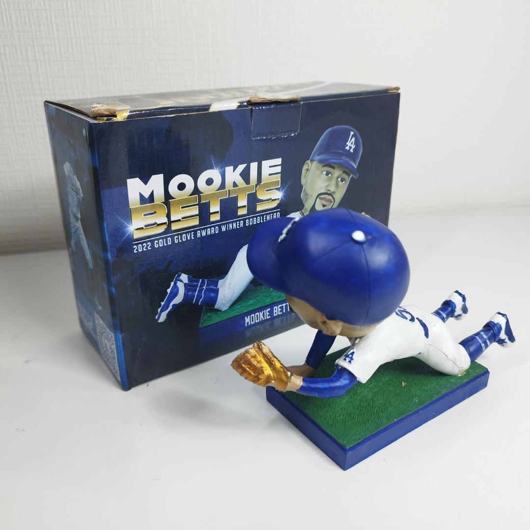 ムーキー ベッツ ボブルヘッド ゴールドグラブ賞 首振り人形 ドジャー