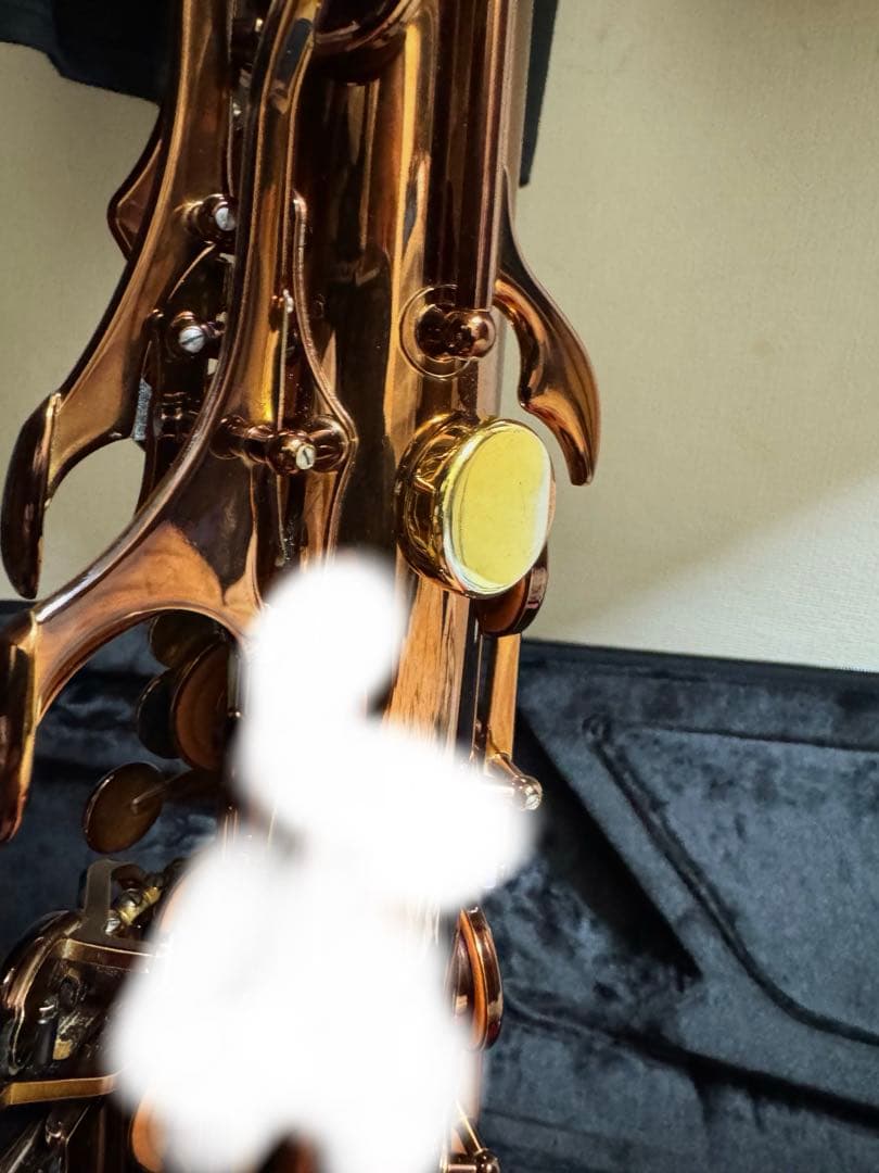 サックス用 サムレスト 銅＋GPメッキ セルマー&ヤマハ ホビー・楽器