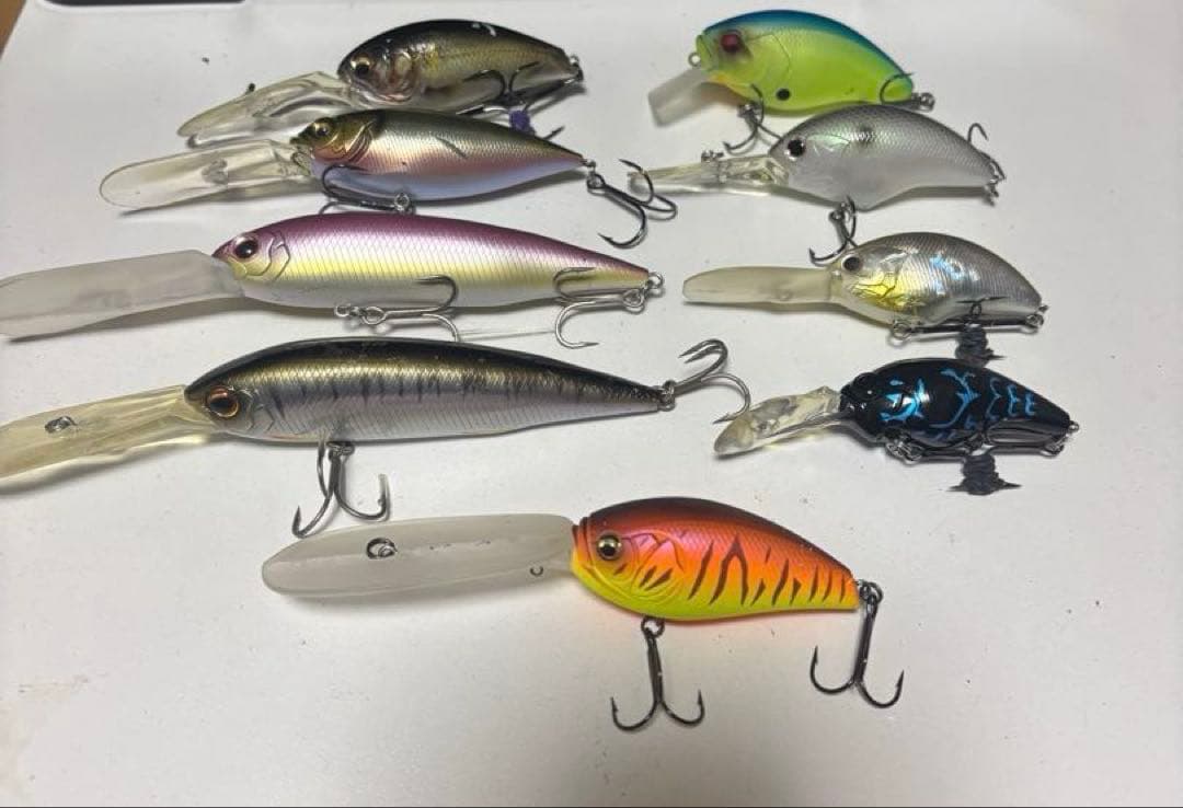 イマカツ クランクベイト 9個セット イマカツ エバーグリーン他