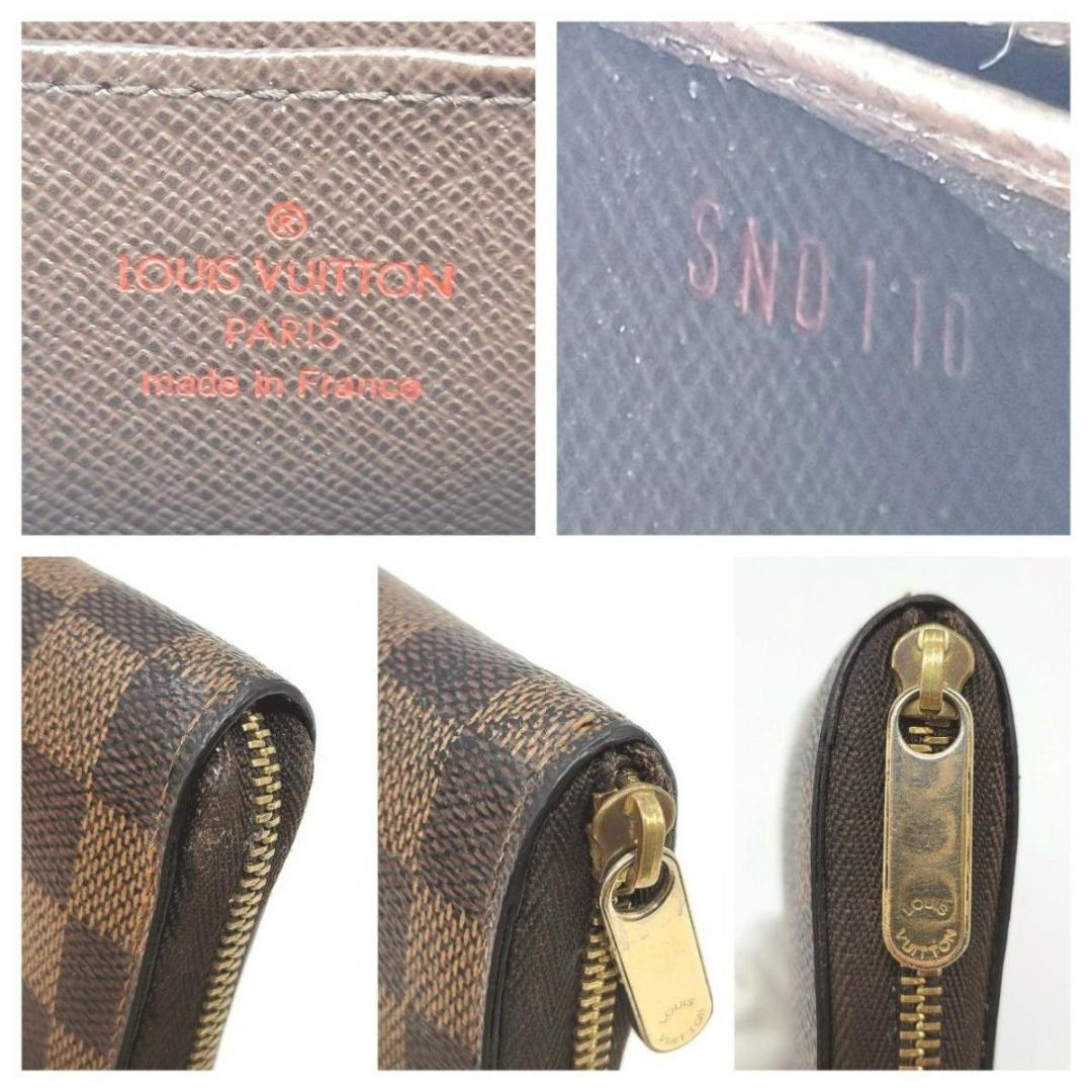 miルイヴィトン 小銭入れジッピーパース ダミエ ラウンドファスナー