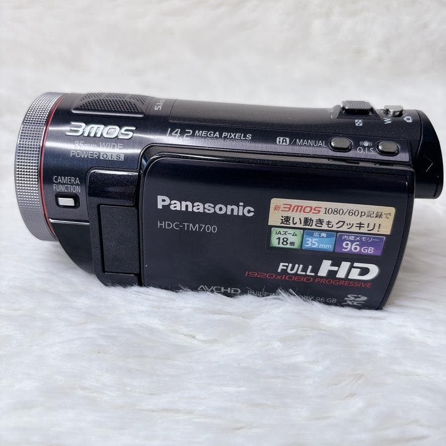 Panasonic パナソニック ビデオカメラ HDC-TM700 ブラック