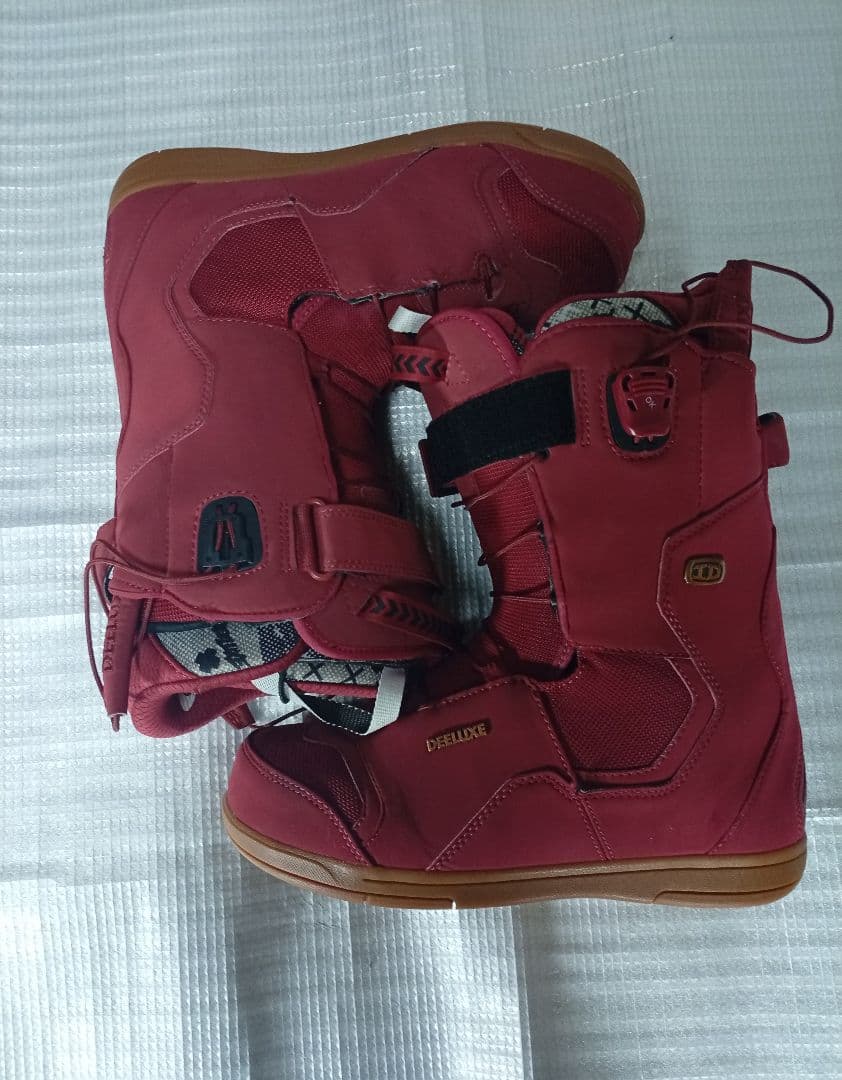 ディーラックス ID スノーボードブーツ 27.5cm　ワインレッド