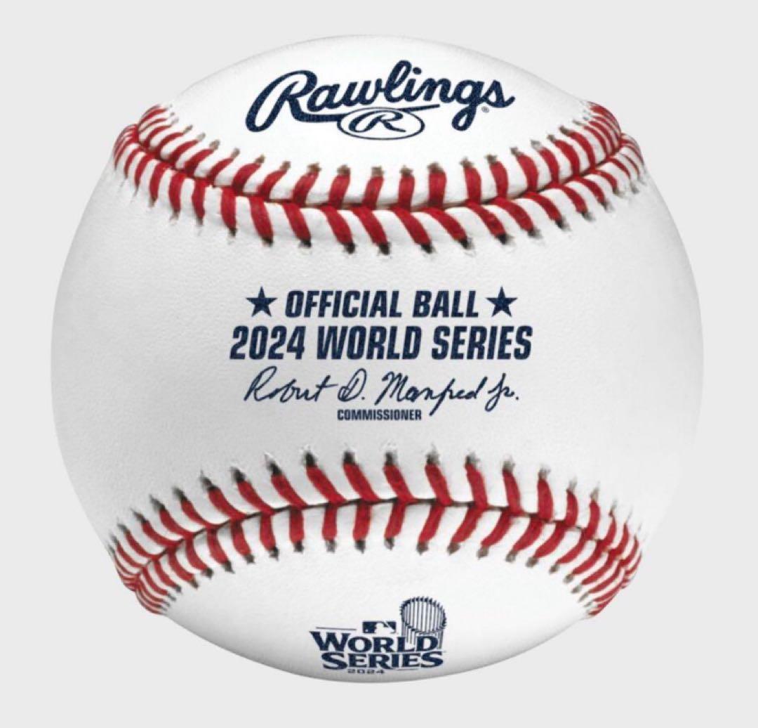 2024 ワールシリーズ 試合球 公式球 ボール ケース入り 新品