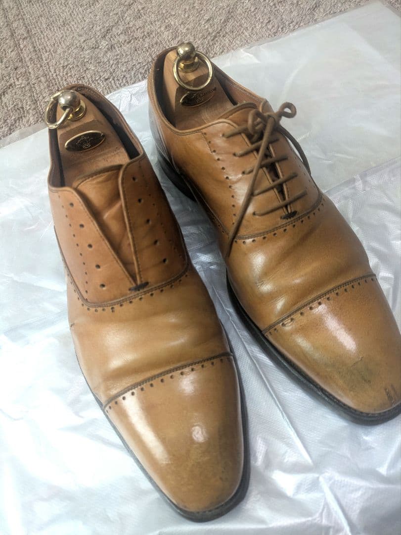 激安3足まとめ売り】Crockett&Jones×2足/スコッチグレインx1足
