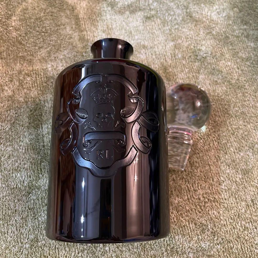 ラルフローレン スカルデザイン デキャンタ 酒瓶 ボトル/ブラック