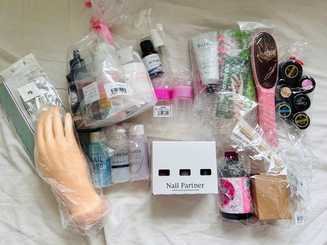 ネイルアート用品セット Nail Partner - ネイルアート用品(筆など)最高 の