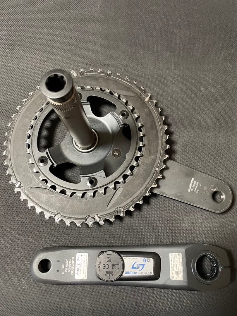 アルテグラ FC-R8000 170mm 50-34T 左パワーメーター