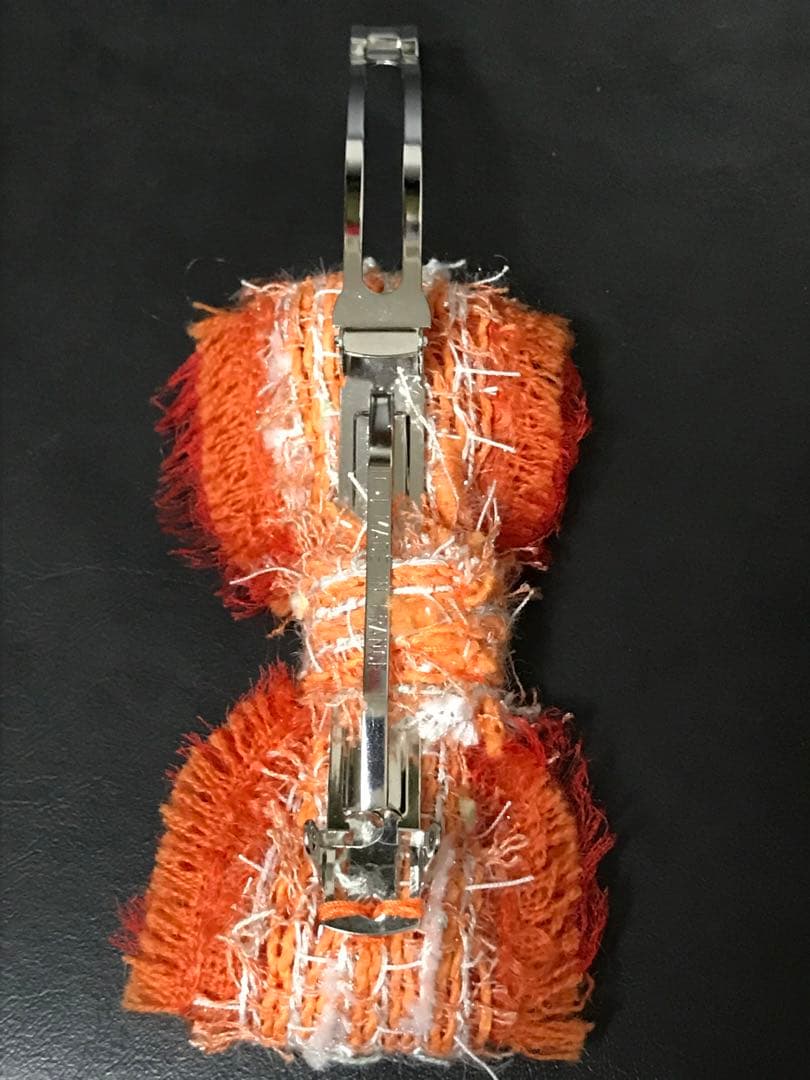 美品⭐︎ シャネル　CHANEL ツイード　バレッタ　　リボン