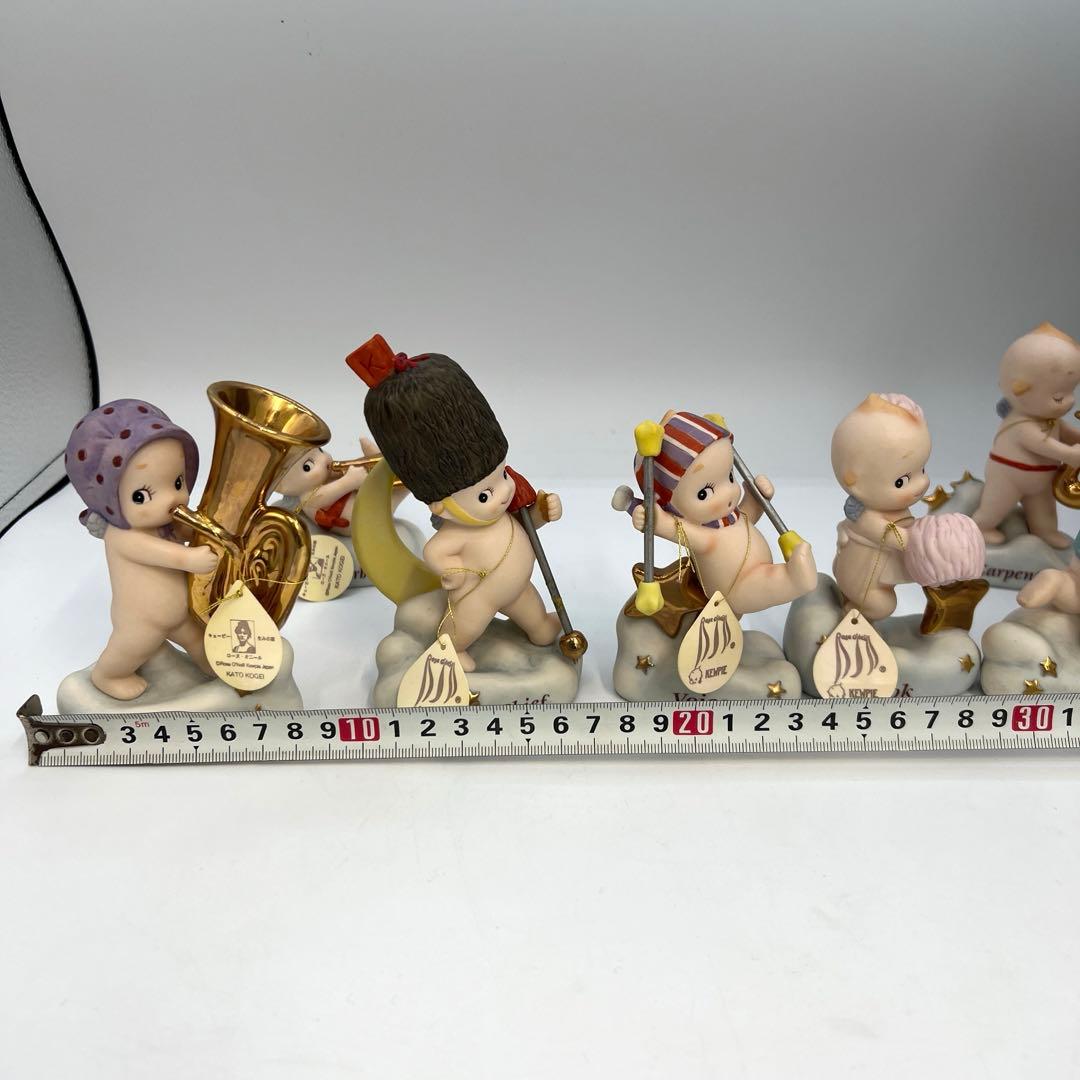 《希少》ローズ・オニール　キューピー　ブラスバンドシリーズ　10点　加藤工芸
