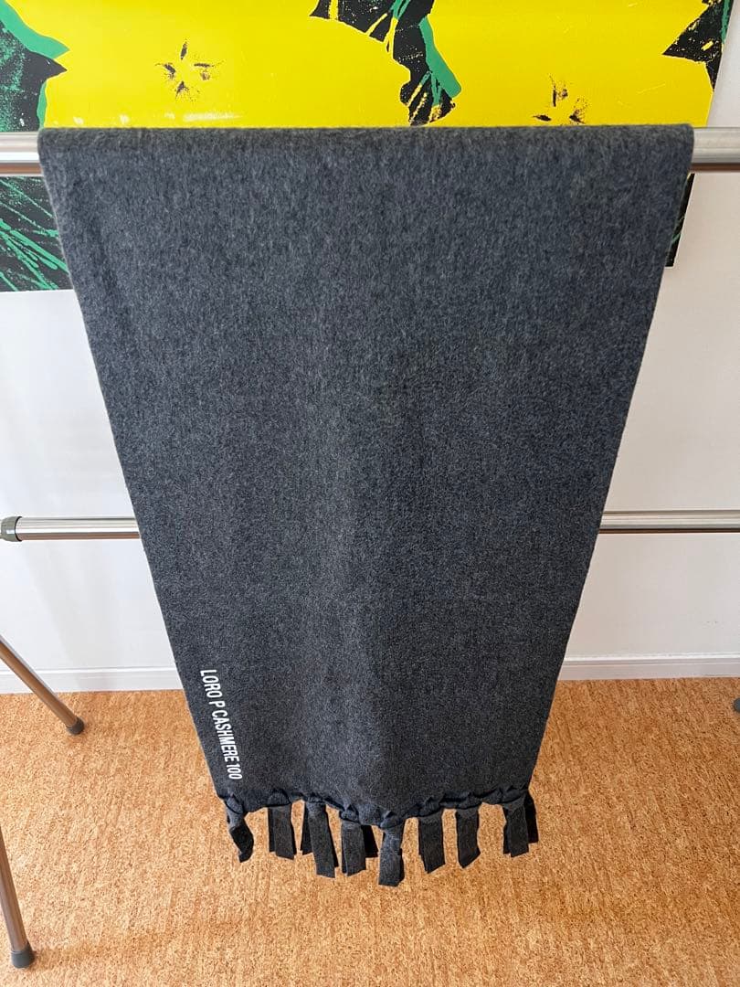 藤原ヒロシ　ロロピアーナ　マフラー