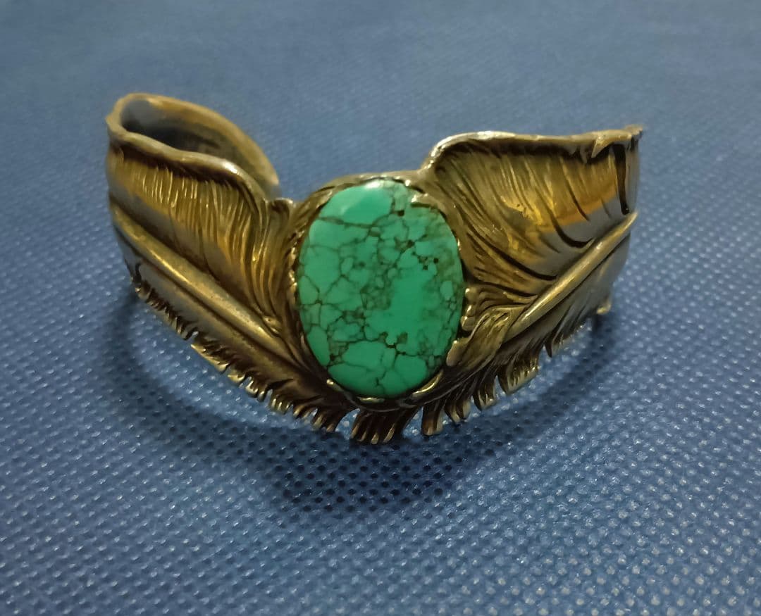 SAAD サード バングル ターコイズ フェザー SILVER シルバー 925