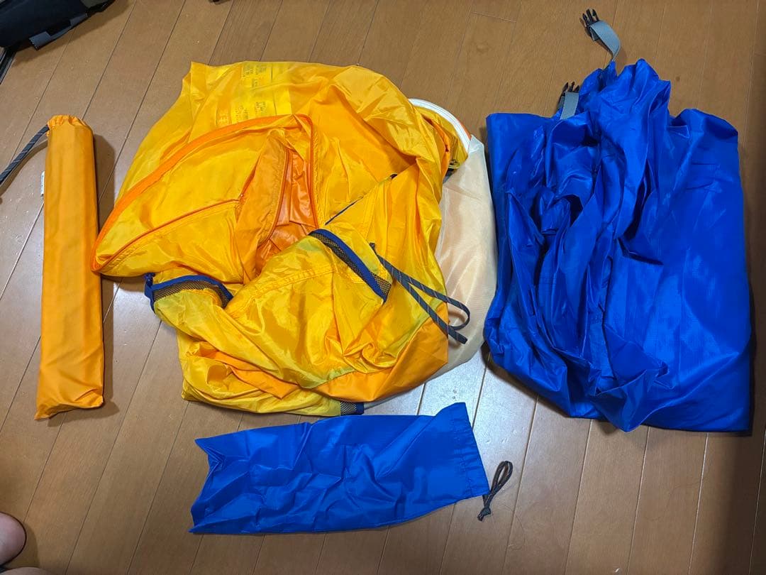 k*s様 VS-20 2人用山岳テント オレンジ 青