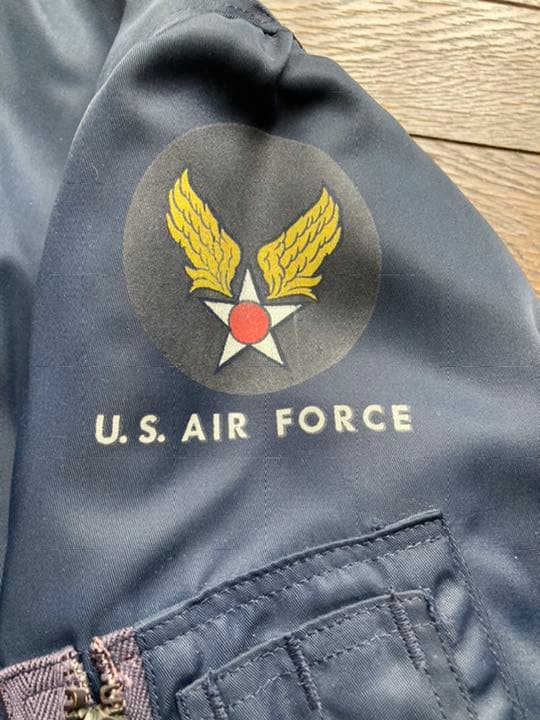 美品⭐︎REAL McCOY'S リアルマッコイズ　B15C 36 紺色MA-1