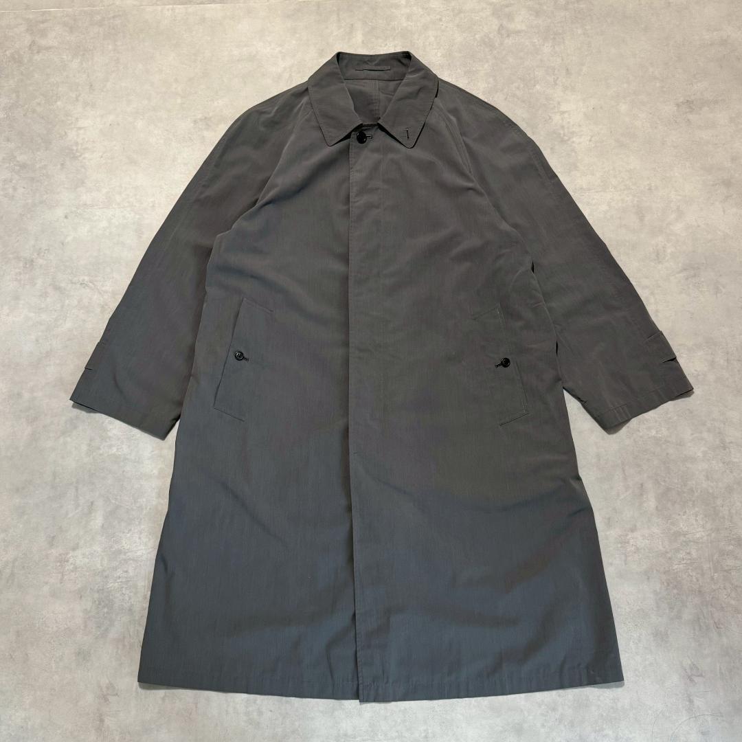 ~90s Burberry ステンカラーコート グレー 三陽商会 DM1313