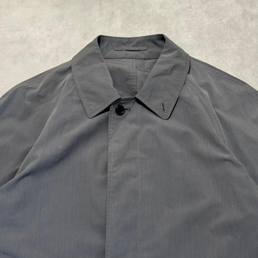 ~90s Burberry ステンカラーコート グレー 三陽商会 DM1313