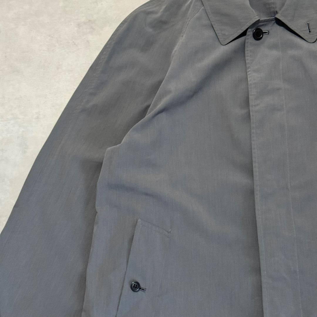 ~90s Burberry ステンカラーコート グレー 三陽商会 DM1313