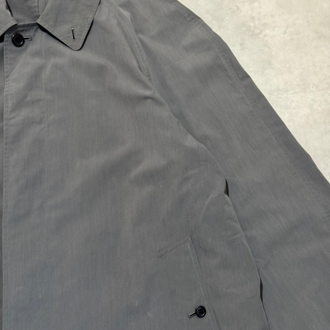 ~90s Burberry ステンカラーコート グレー 三陽商会 DM1313