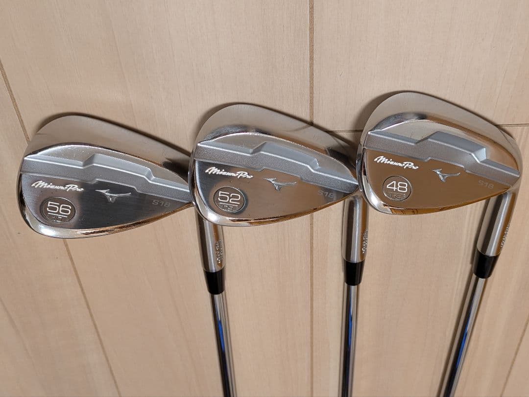 ミズノ Mizuno Pro S18 ウェッジ 48・52・56° 3本セット