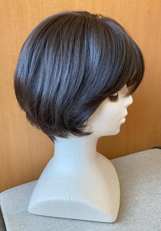 にゃこちゃん専用 リネアストリア「天使のModishショート ダークBR