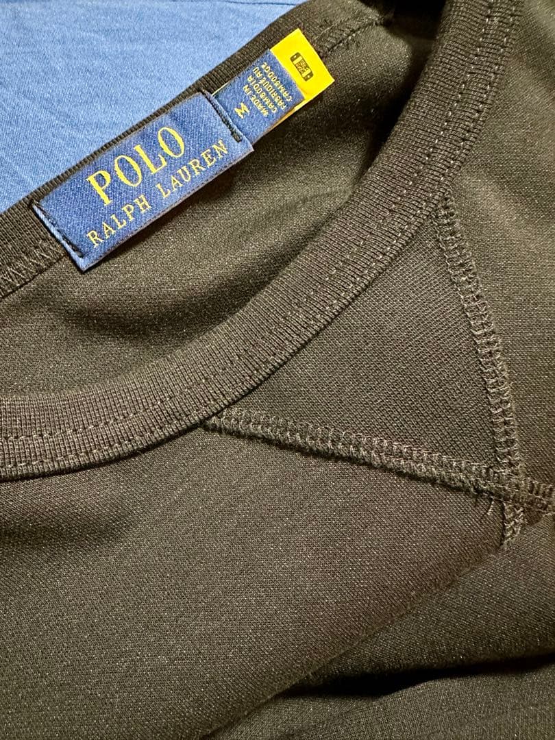 k*7様 Polo Ralph Lauren ブラック トレーナー