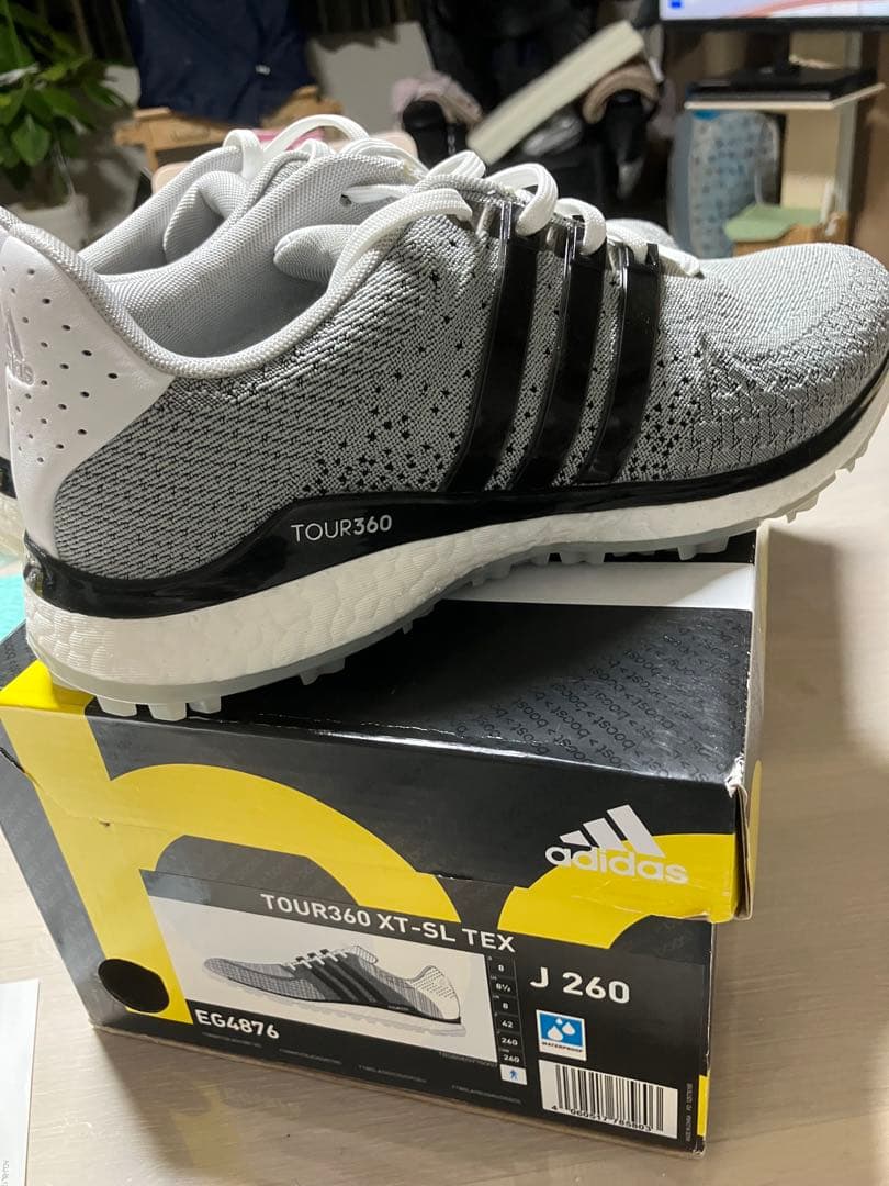 adidas Tour360 XT -SL TEXゴルフ26.0cm未使用新品