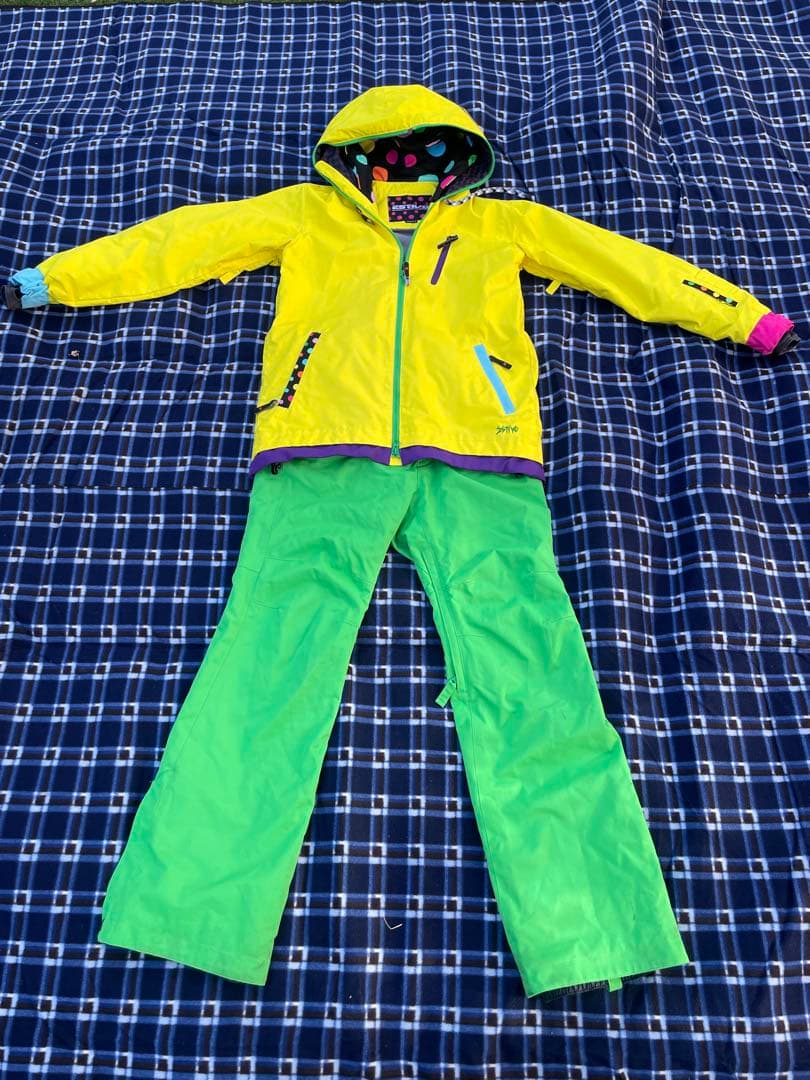 ESTIVO スノーボードウェア 上下セット レディースM エスティボ