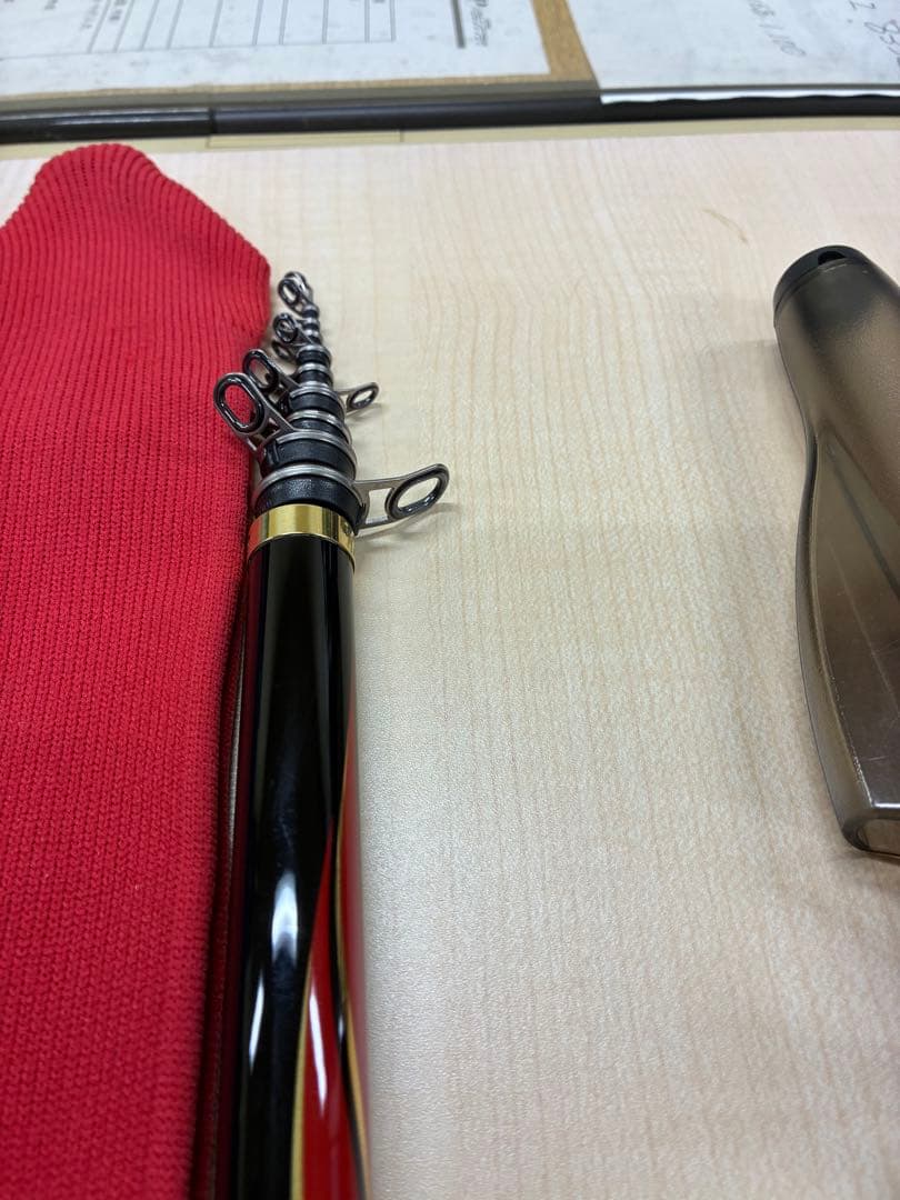 中古極美品】がまかつ がま磯SUPER PRECEDE 磯竿 ロッド15-53