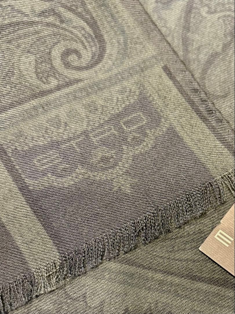 新品タグ付☆エトロ　ストール　ロングスカーフ ペイズリー　グラデーション　 美品