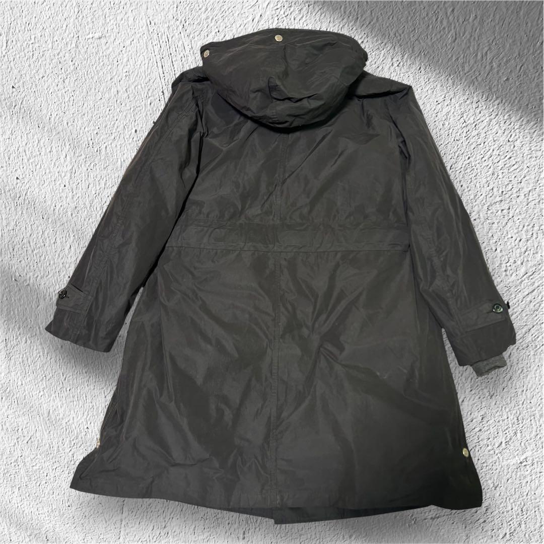 schott ショット　モッズコート　ナイロンミリタリーコート　ライナー付き　L