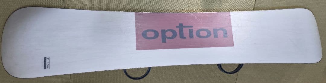 option スノーボード ホワイト