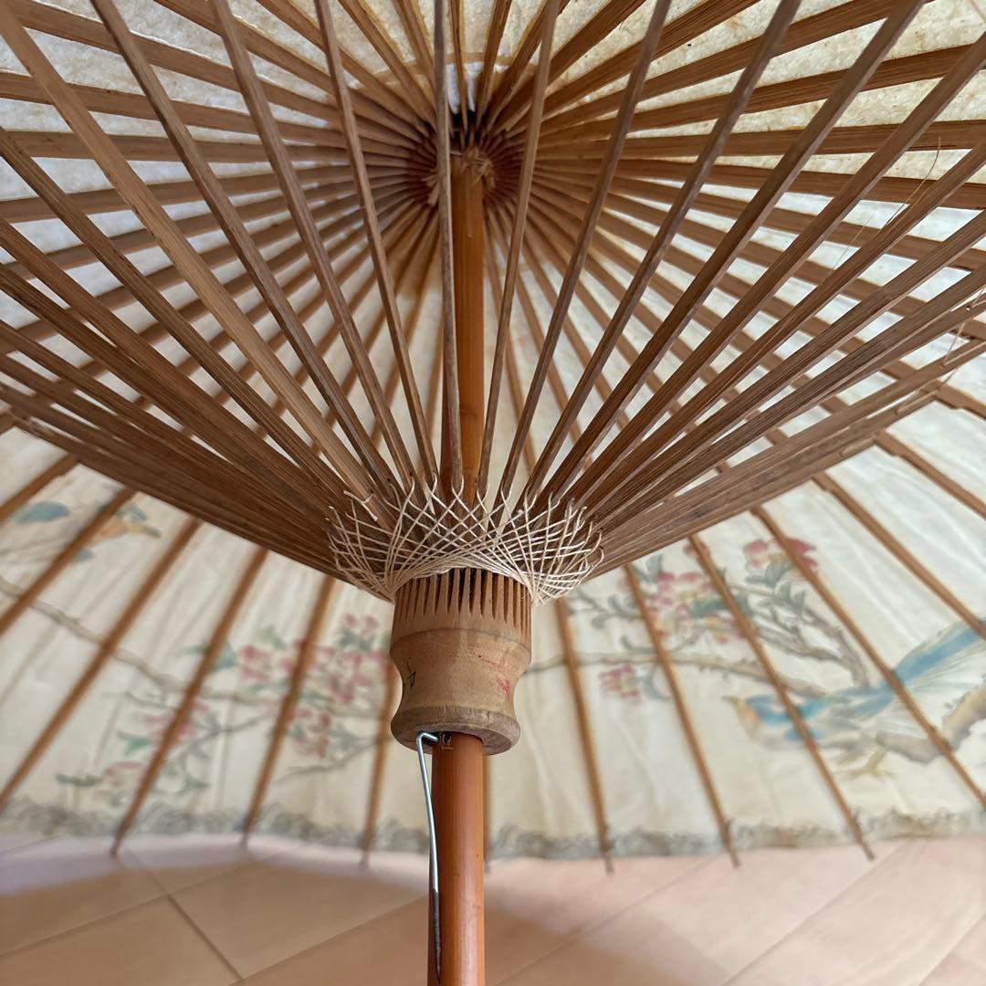 フランス アンティーク ヴィンテージ 傘 蛇目傘